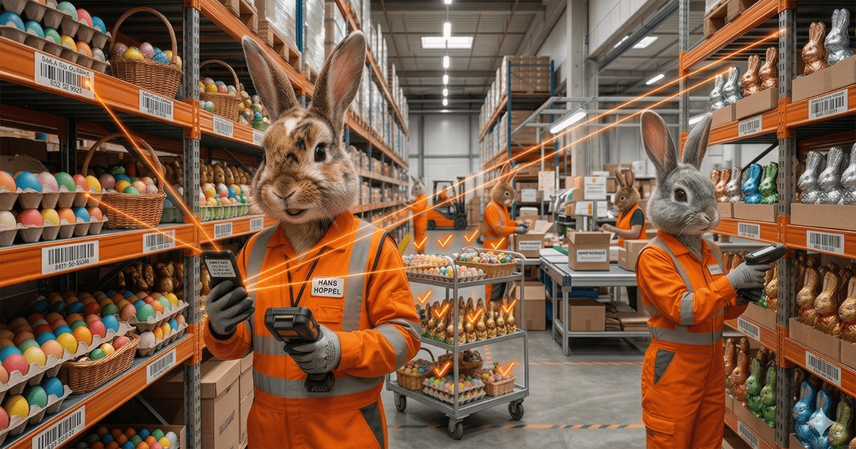 Frohe Ostern mit LOGENTIS