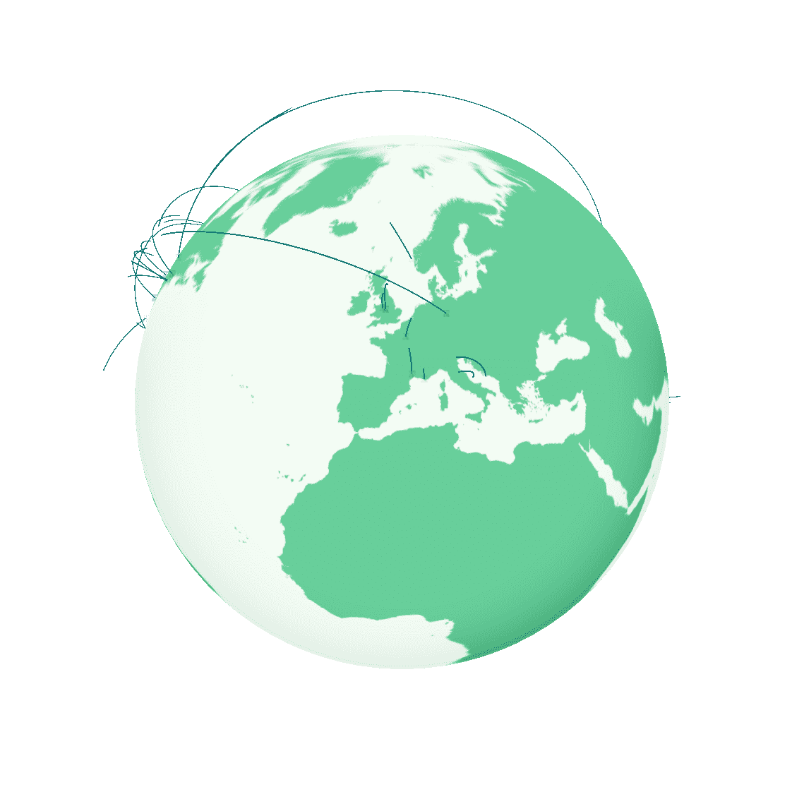 Shopify wird mittlerweile weltweit, in über 195 Ländern genutzt