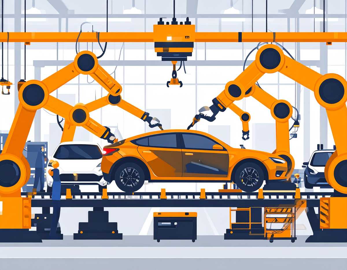 firefly eine moderne teilautomatisierte autoproduktionsstrasse mit noch nicht vollstandig agg 26542