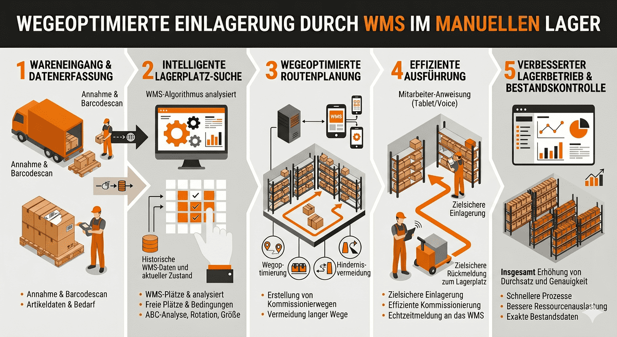 Symbolgrafik: Funktionen und Arbeit mit einem LVS
