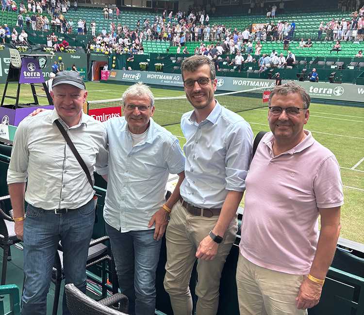 Sommer, Sonne, tolles Tennis & Weltklasse-Atmosphäre