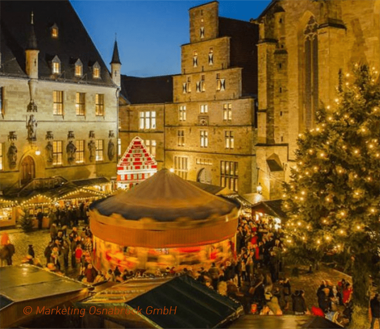 Frohe Weihnachten aus Osnabrück