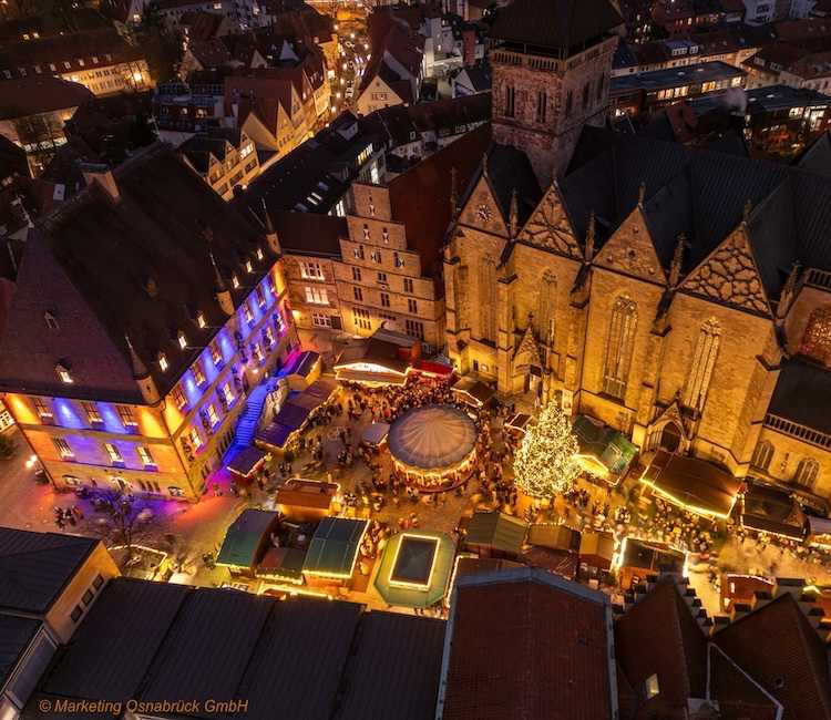 Weihnachtliche Grüße aus Osnabrück