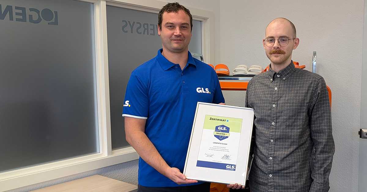 Ganz besondere Lieferung: Zertifikat GLS Trusted Partner